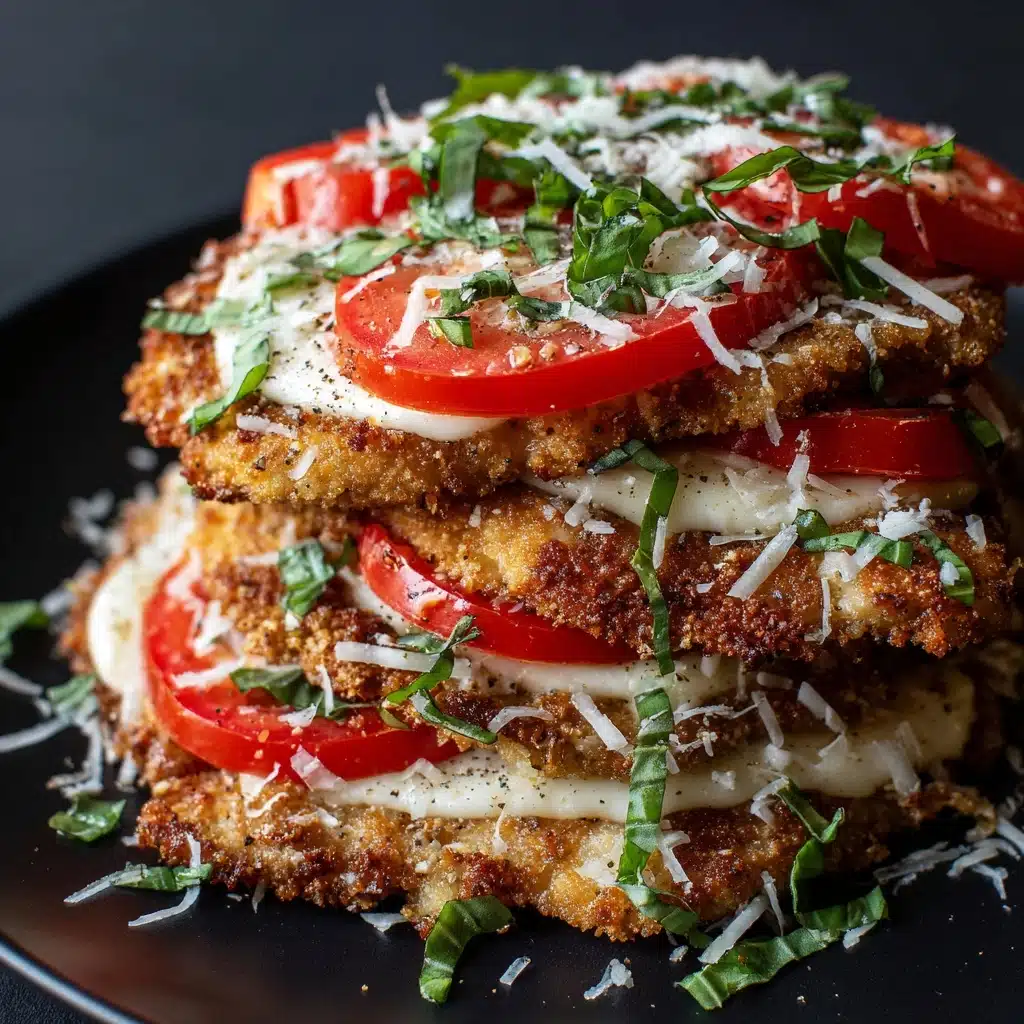 Crispy Chicken Caprese Recipe - Recipe Image