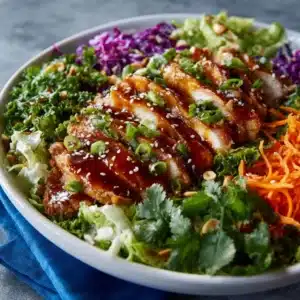 Crunchy Asian Sesame Chicken Salad Recipe