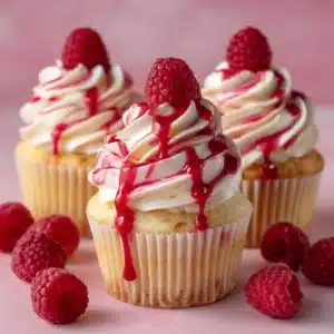 Raspberry Cheesecake Cupcakes Recipe