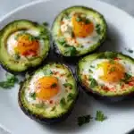 Air Fryer Avocado Eggs Recipe