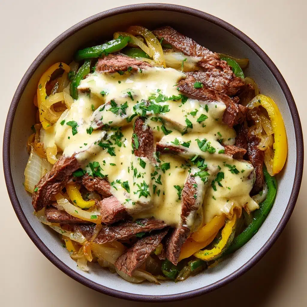 Philly Cheesesteak In A Bowl Recipe - Recipe Image