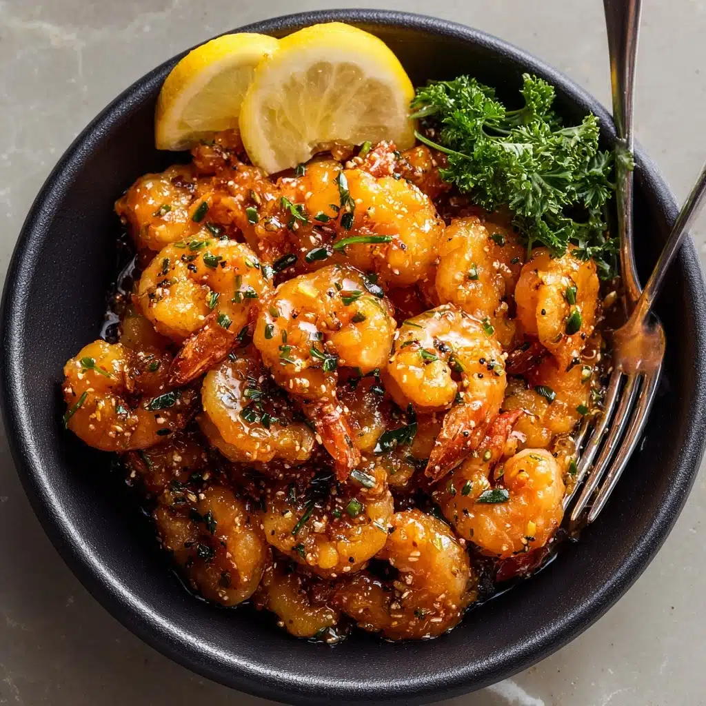 Spicy Lemon Garlic Shrimp Recipe - Recipe Image