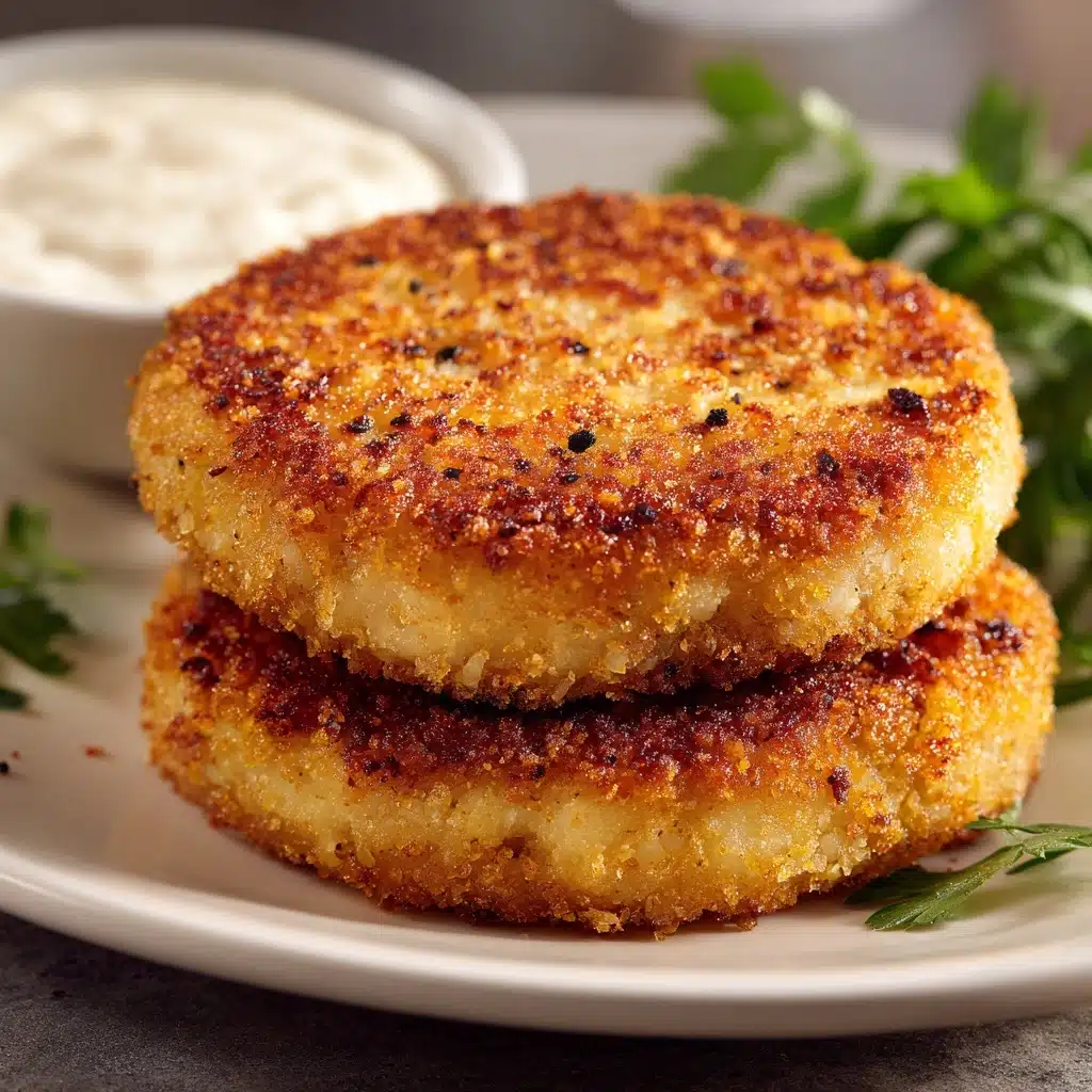 Crispy Air Fryer Salmon Patties Recipe - Recipe Image