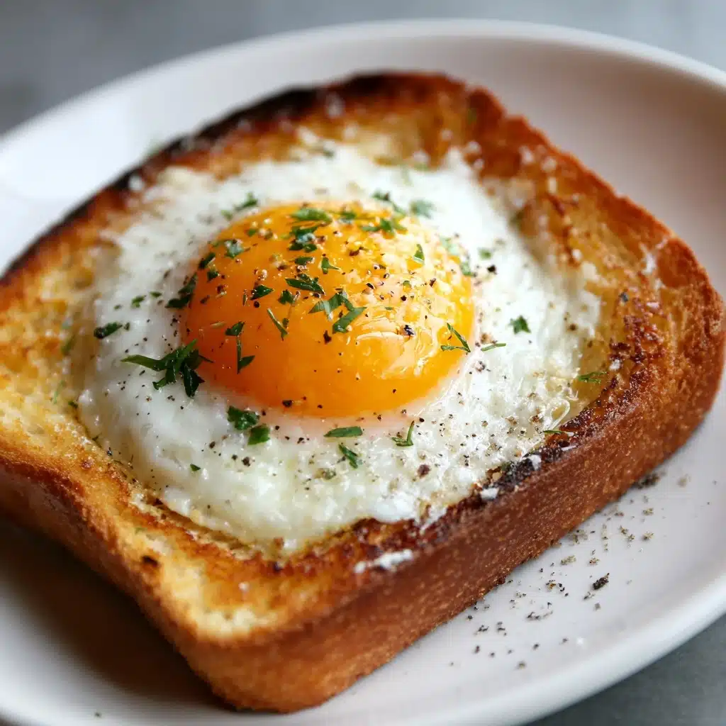 Air Fryer Egg and Cheese Toast Recipe - Recipe Image