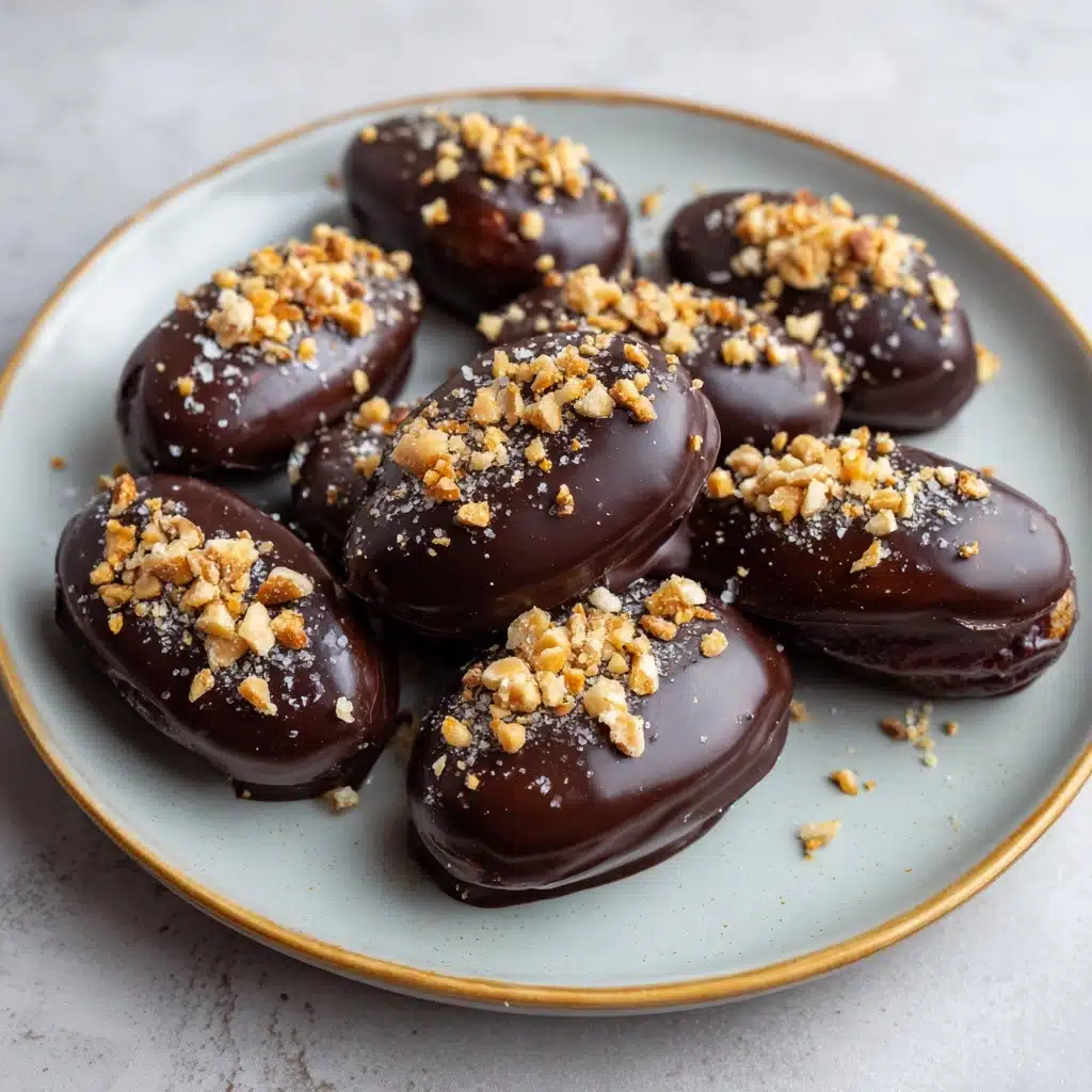 Chocolate Covered Dates Stuffed Recipe