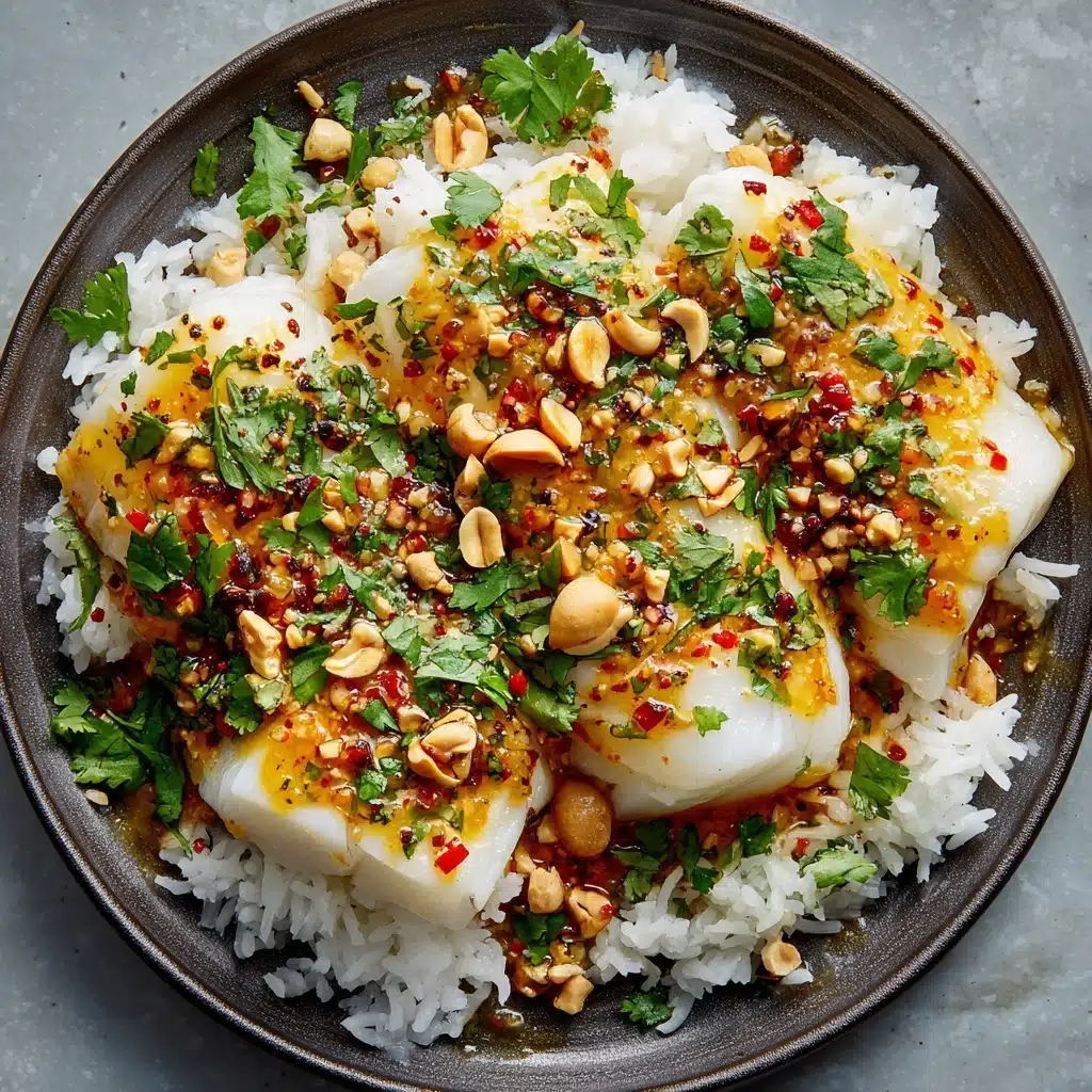 Haddock with Sticky Rice Recipe