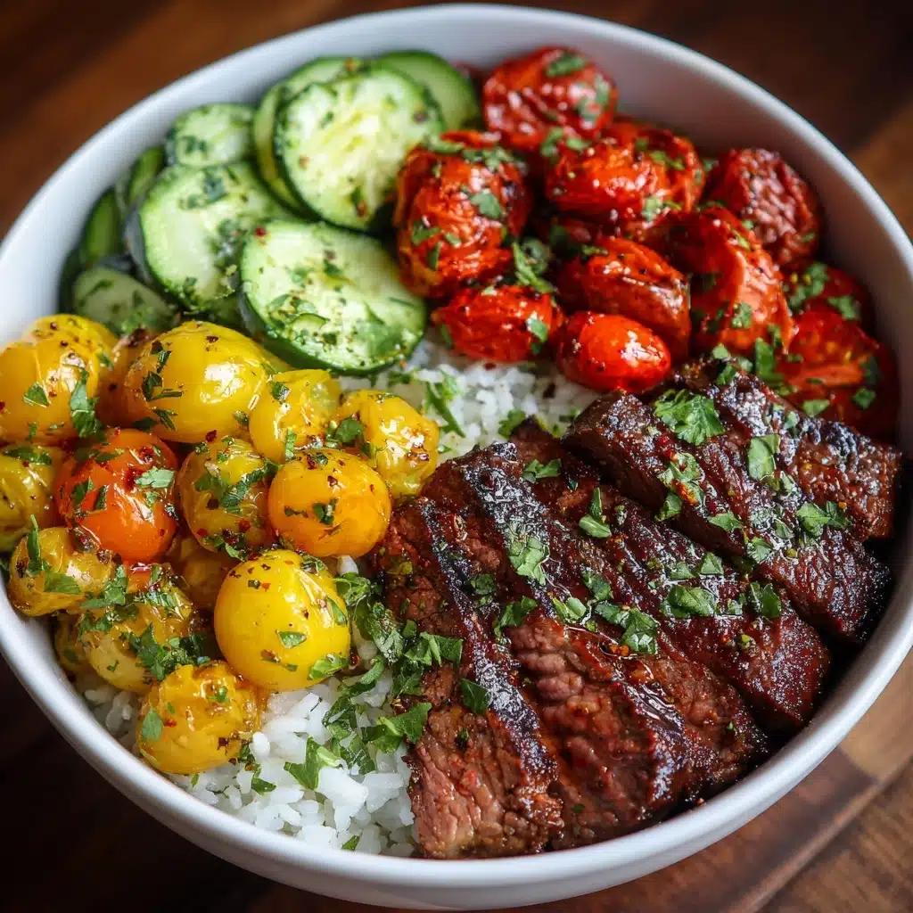 Mediterranean Steak Bowls Recipe - Recipe Image