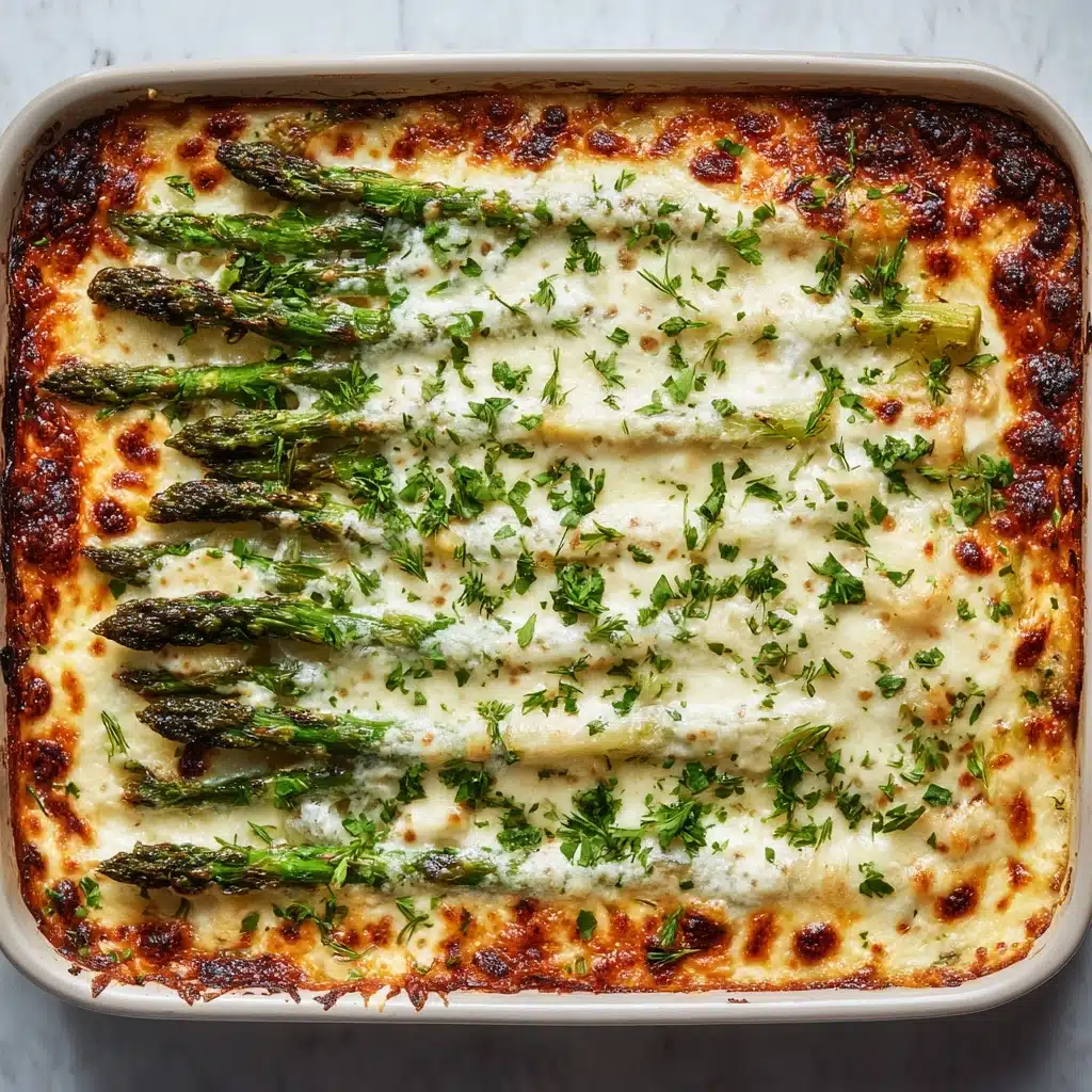 Cheesy Asparagus Casserole Recipe