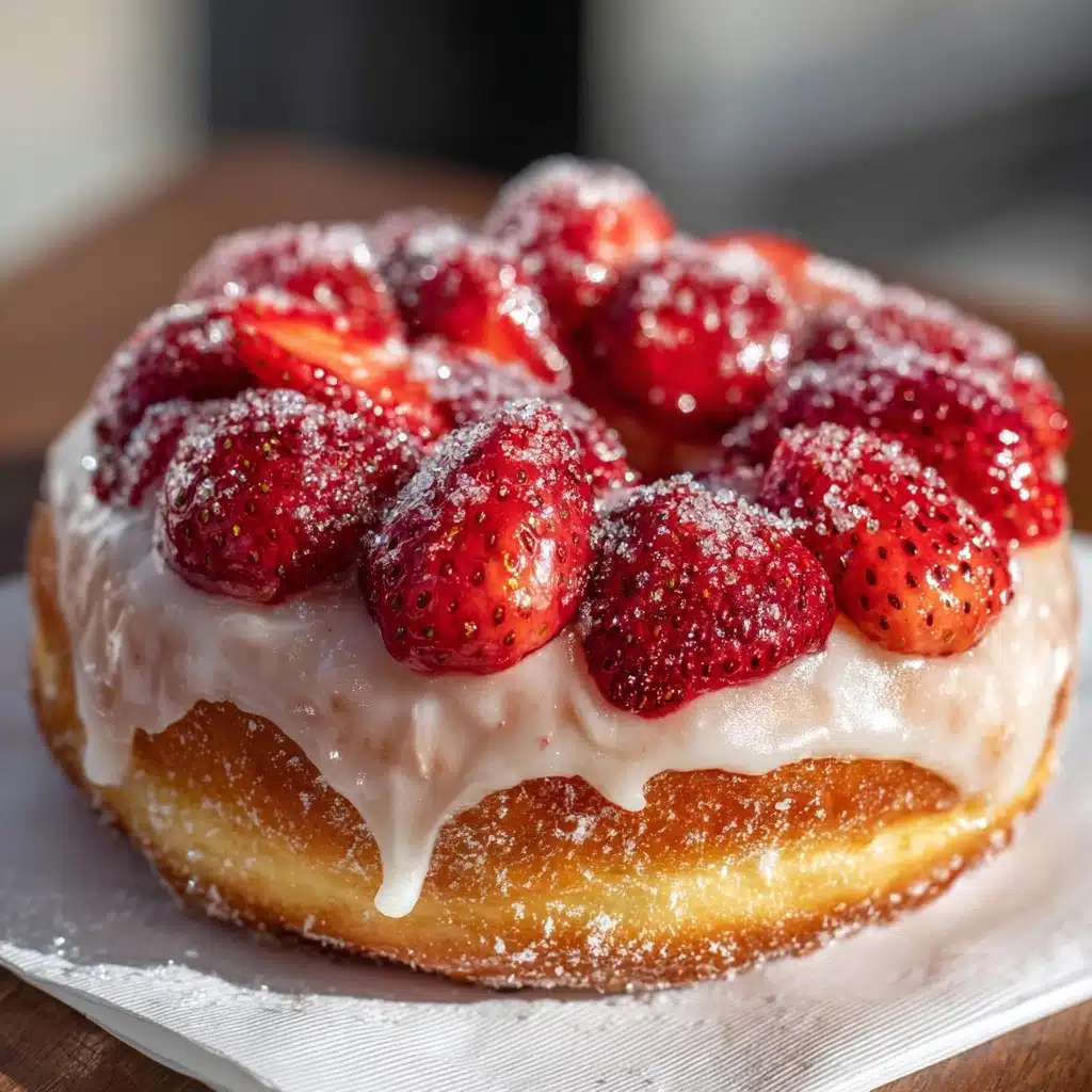 Strawberry Vanilla Bean Cronut Recipe - Recipe Image