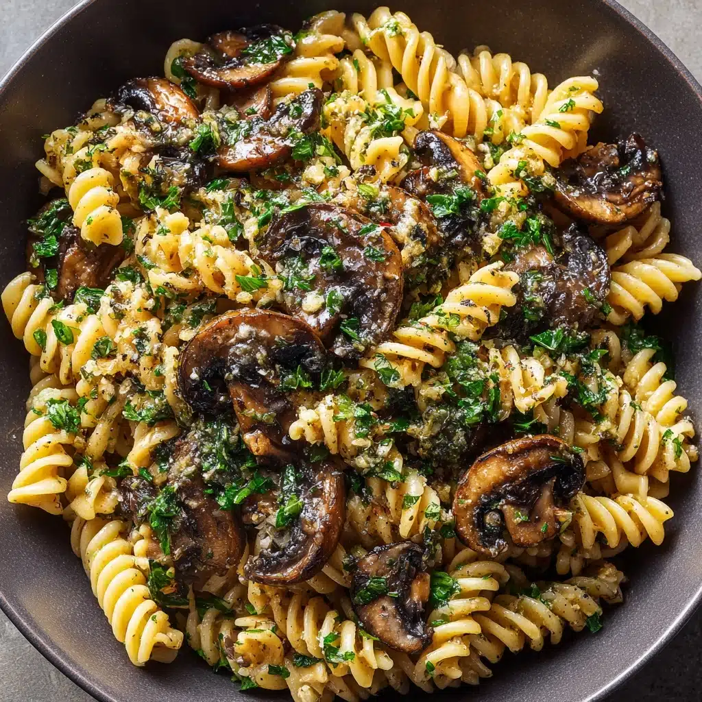 Brown Butter Mushroom Pasta Recipe - Recipe Image