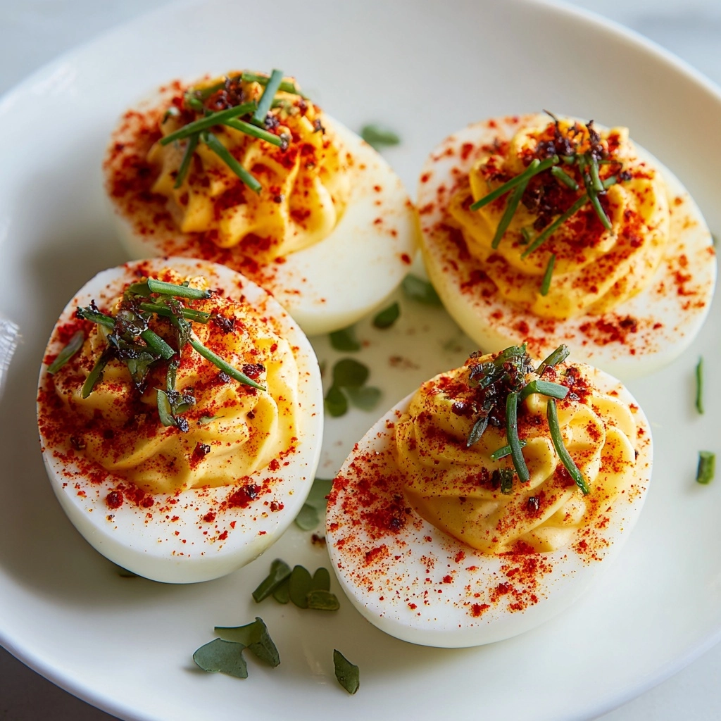 Turkish Deviled Eggs Recipe - Recipe Image