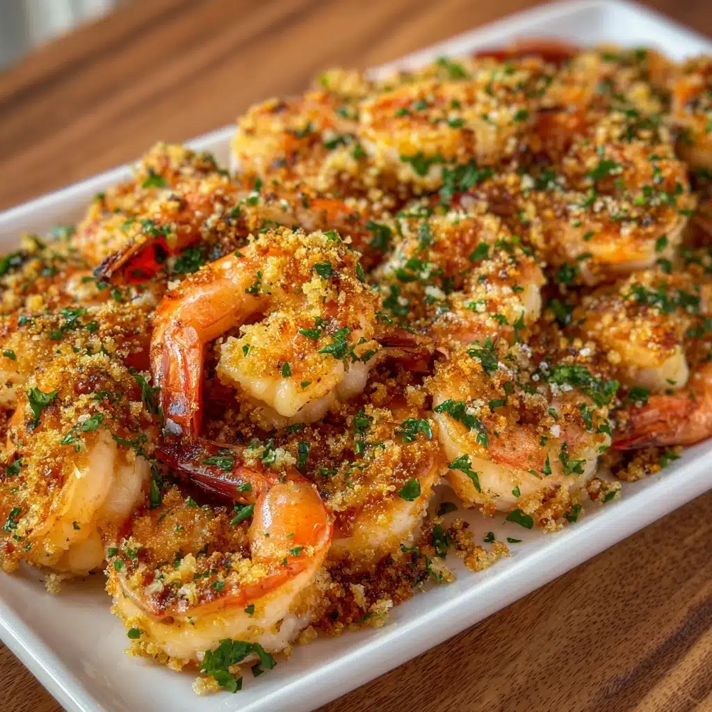 Garlic Parmesan Roasted Shrimp Recipe