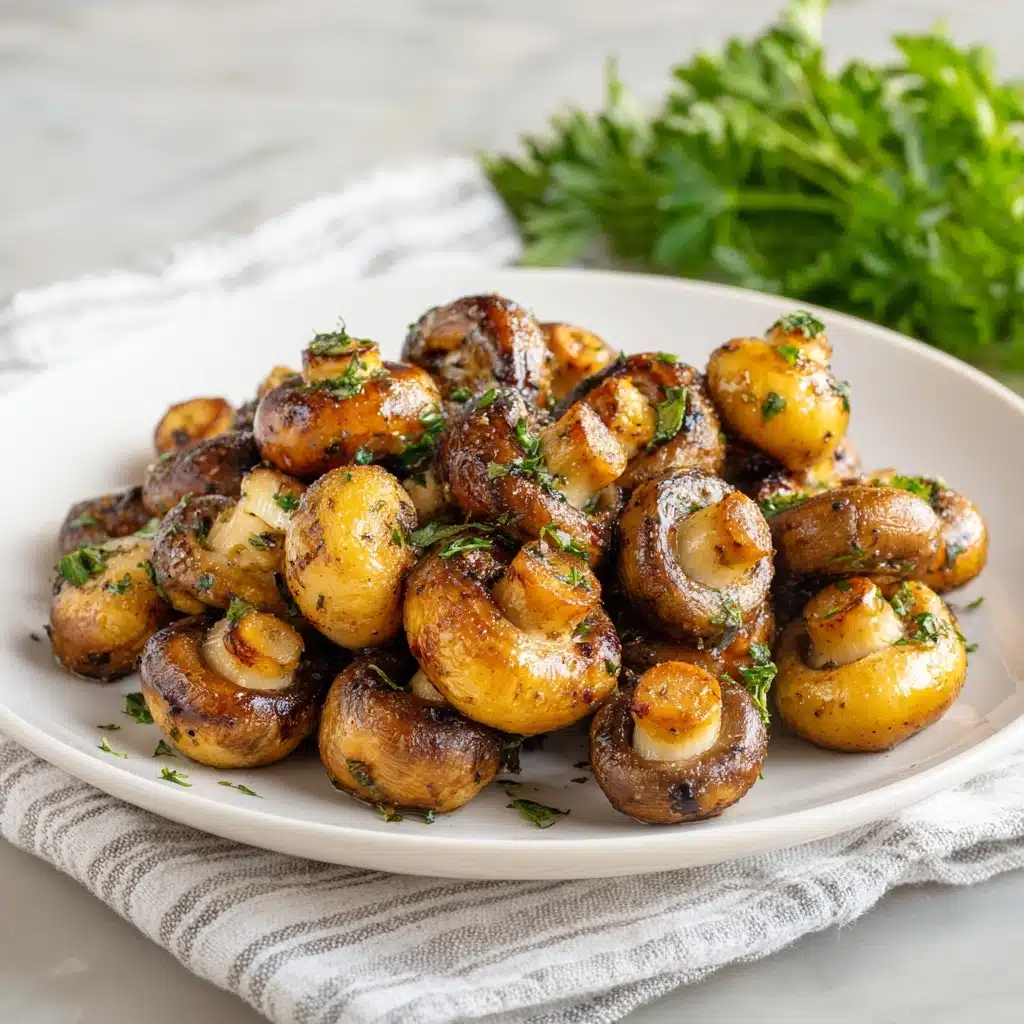 Air Fryer Mushrooms Recipe