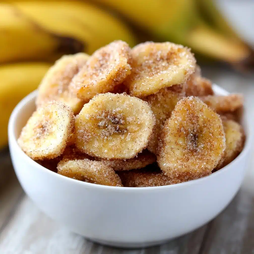Cinnamon Sugar Banana Chips Recipe - Recipe Image