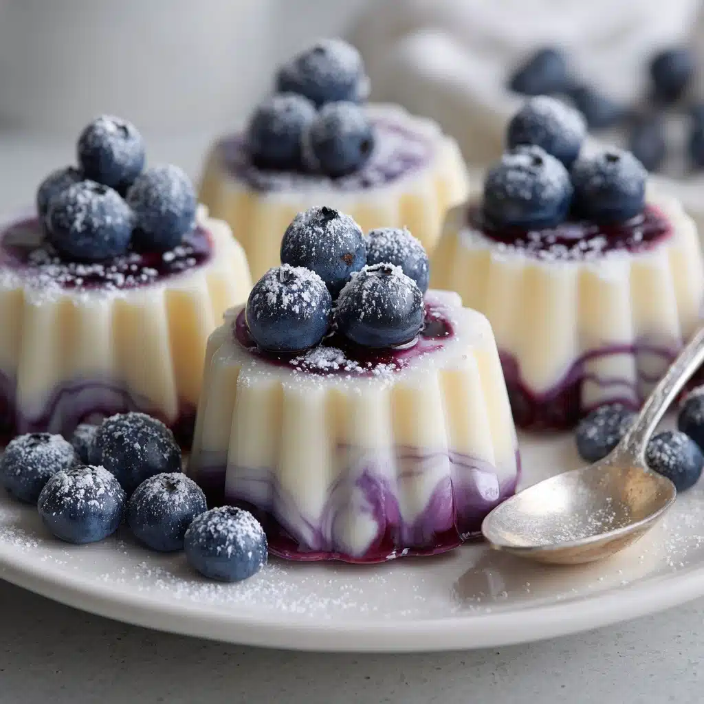 Blueberry Swirl Yogurt Bites Recipe - Recipe Image