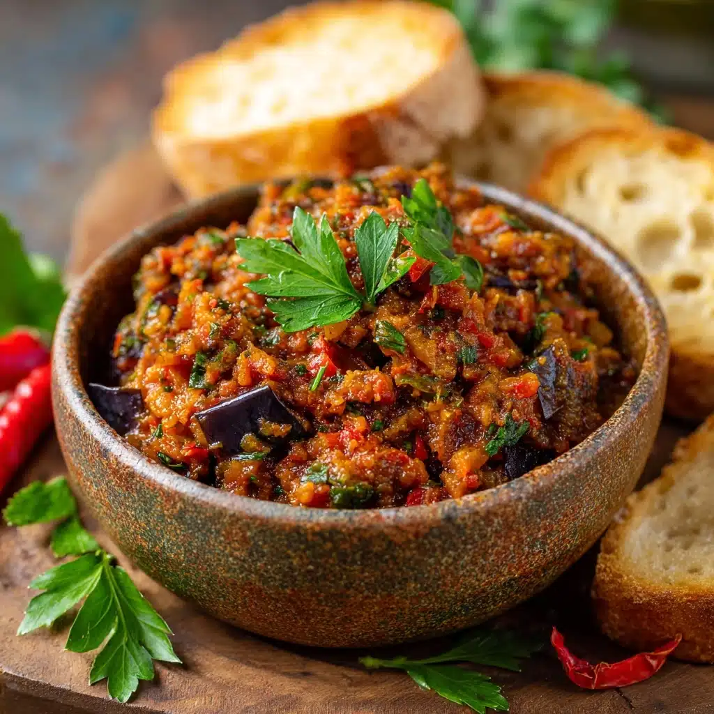 Ajvar – Balkan Pepper Spread Recipe - Recipe Image