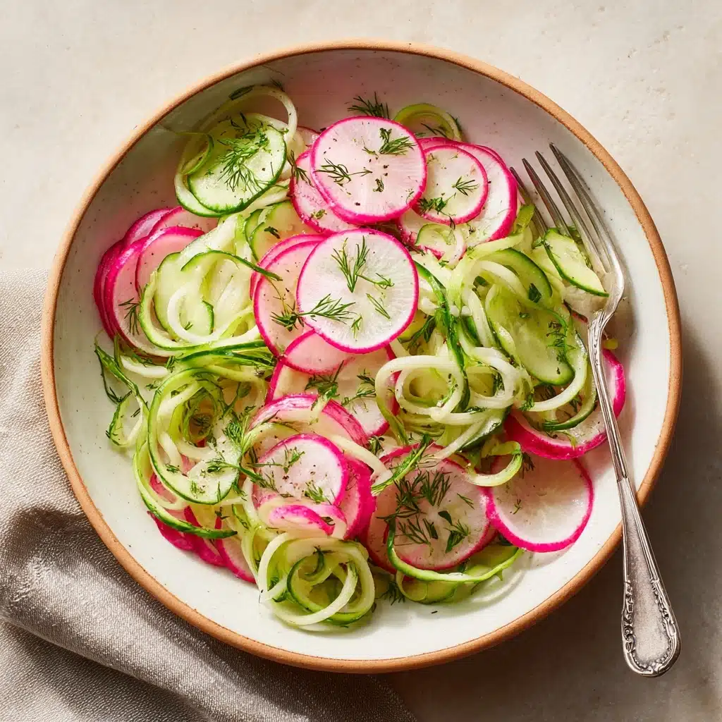 Cucumber Radish Salad Recipe