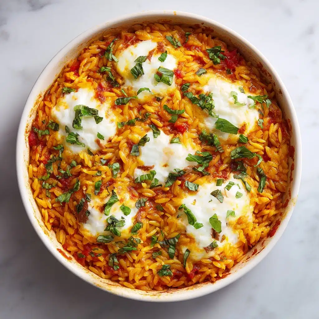 Baked Orzo Pasta Recipe - Recipe Image