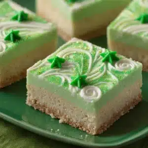 Green Sugar Cookie Bars Recipe