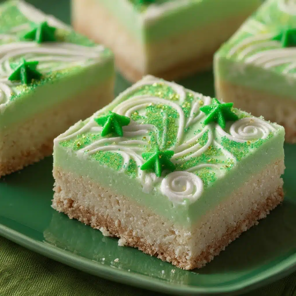 Green Sugar Cookie Bars Recipe - Recipe Image