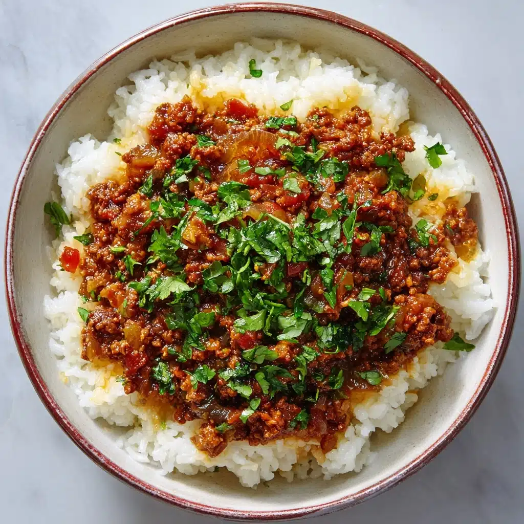 French Onion Ground Beef and Rice Casserole Recipe