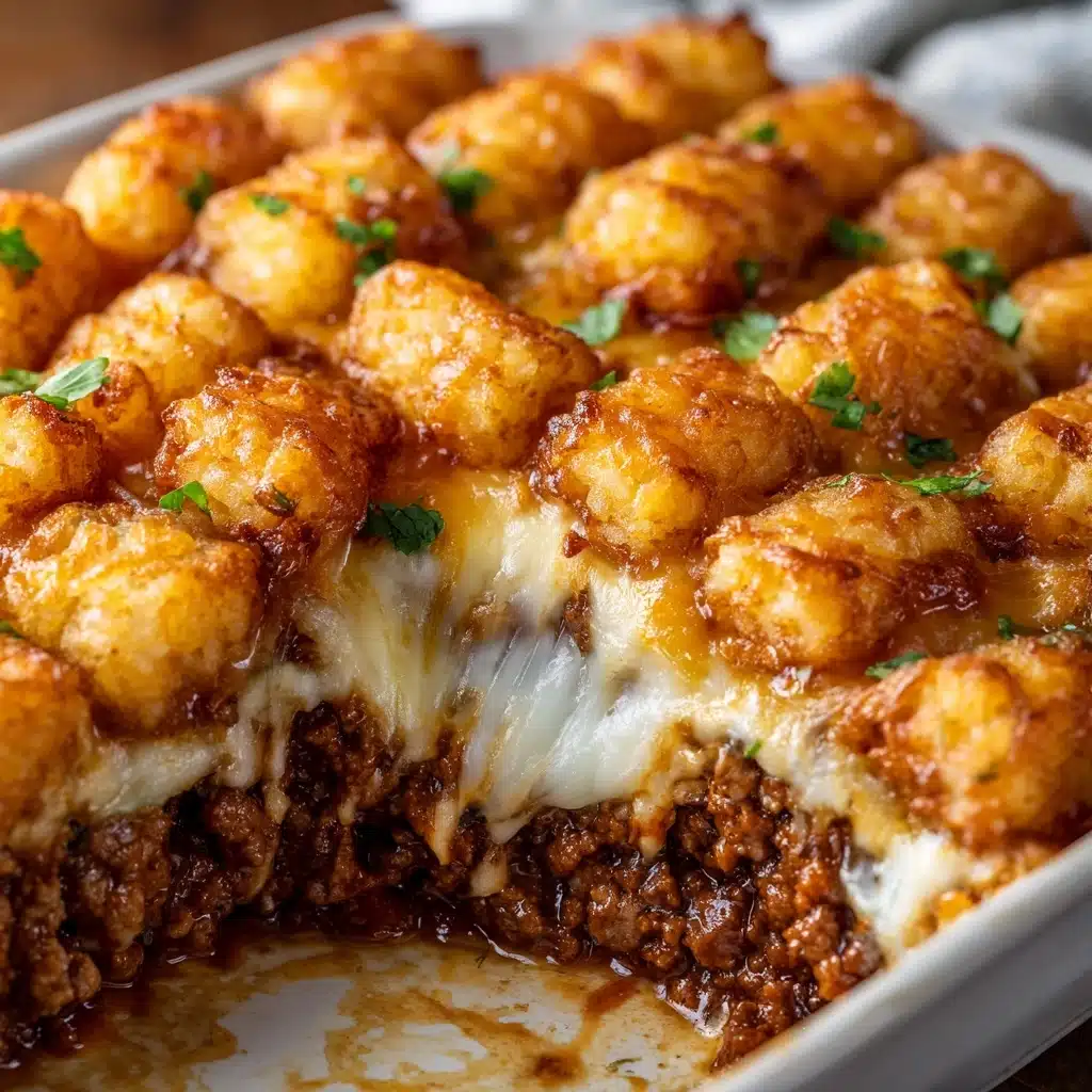 Shepherd’s Pie Tater Tot Casserole Recipe - Recipe Image