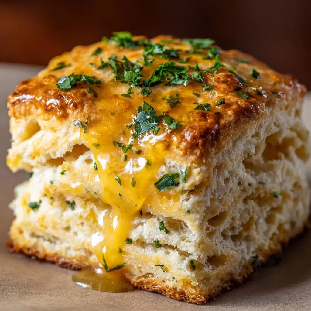 Beef and Cheese Butter Swim Biscuits Recipe - Recipe Image