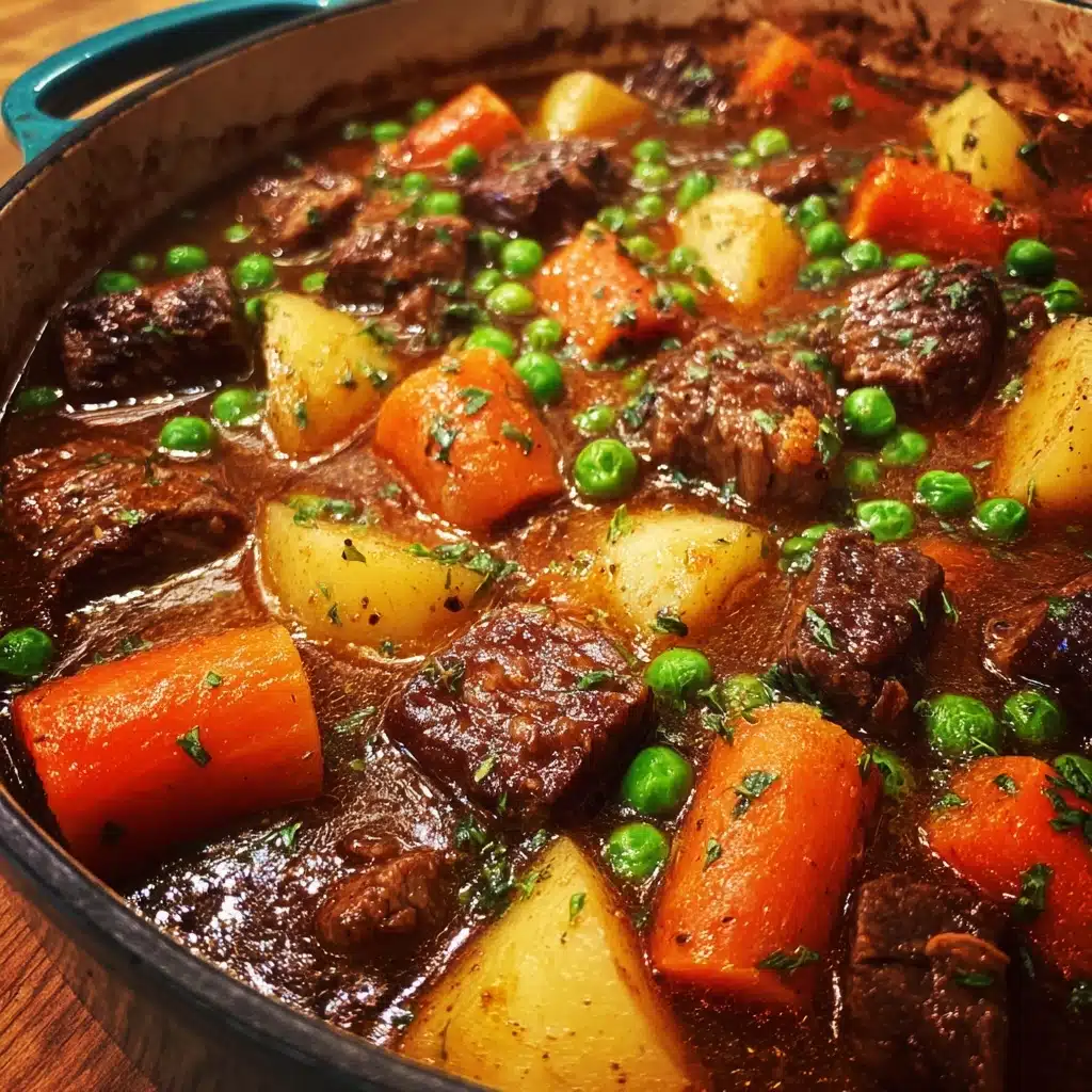 Hearty Vegetable-Meat Stew: Comfort in a Bowl Recipe - Recipe Image