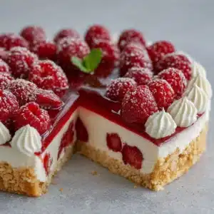 Raspberry Cream Pie Recipe