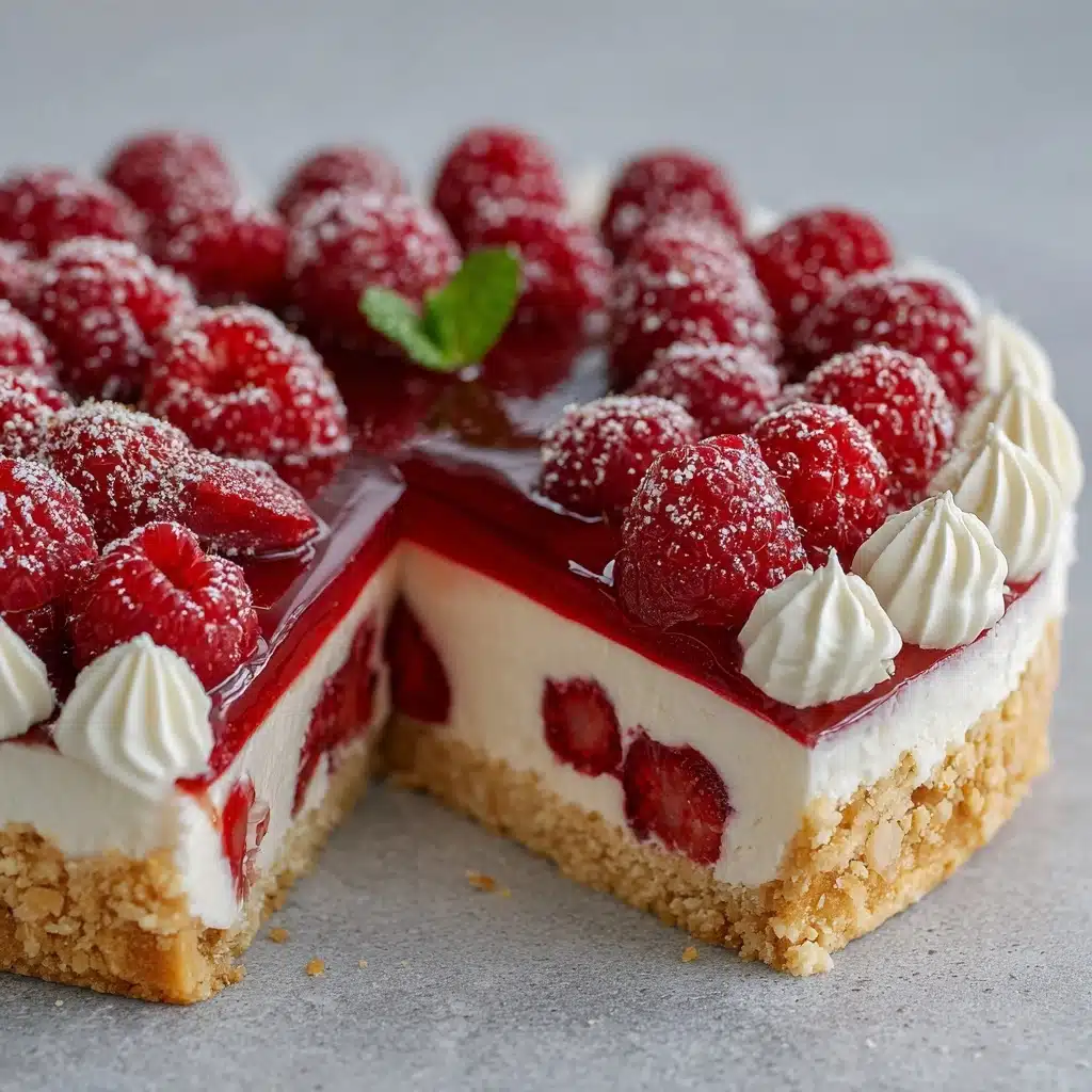 Raspberry Cream Pie Recipe - Recipe Image