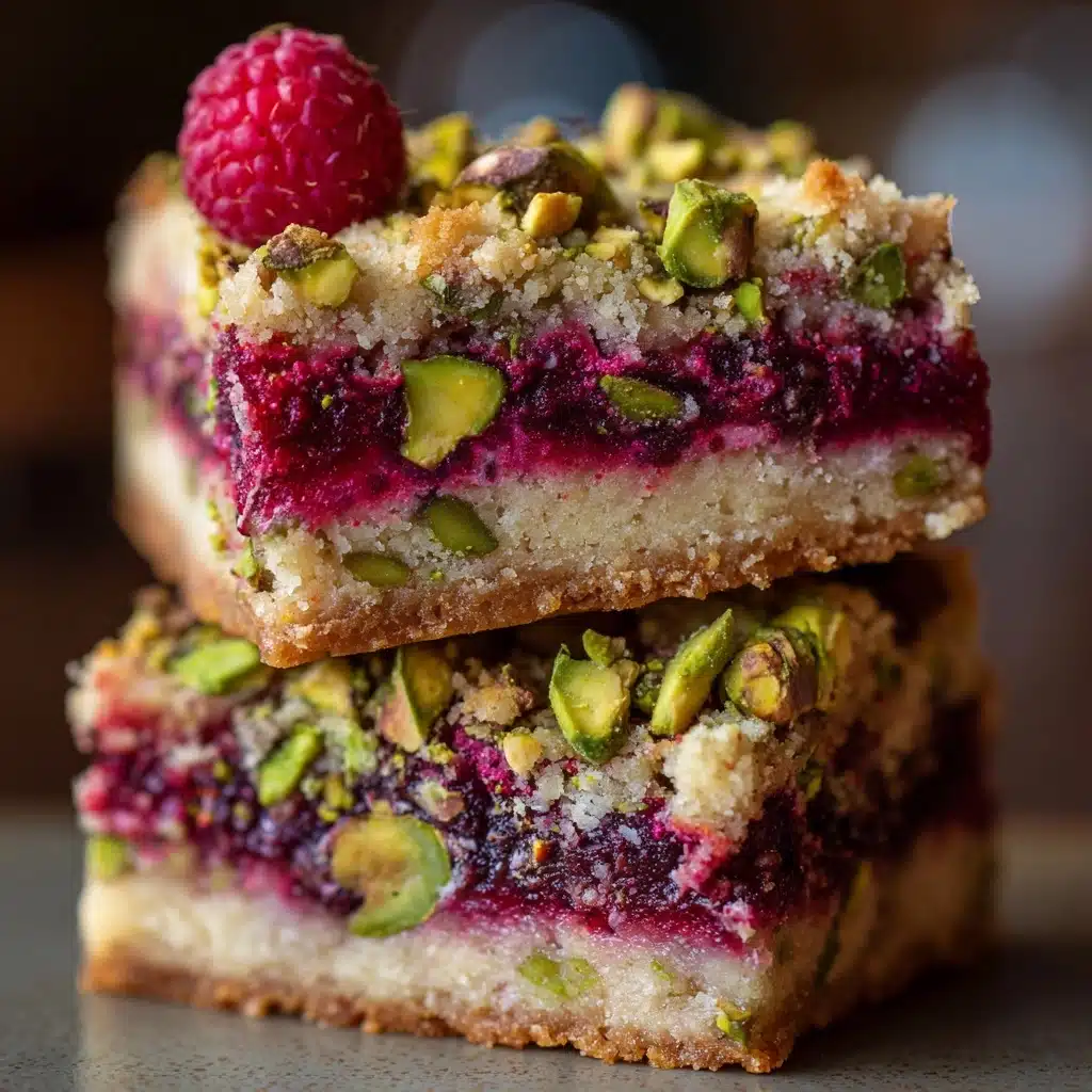 Pistachio Shortbread Bars Recipe - Recipe Image