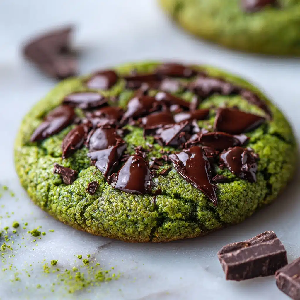 Matcha Chocolate Chip Cookies Recipe - Recipe Image
