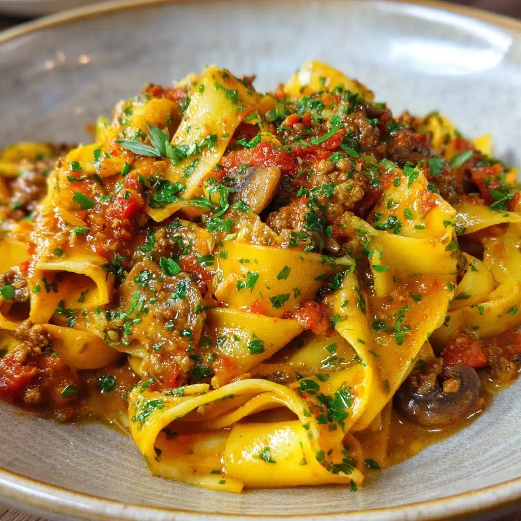 Italian Drunken Noodles Recipe - Recipe Image