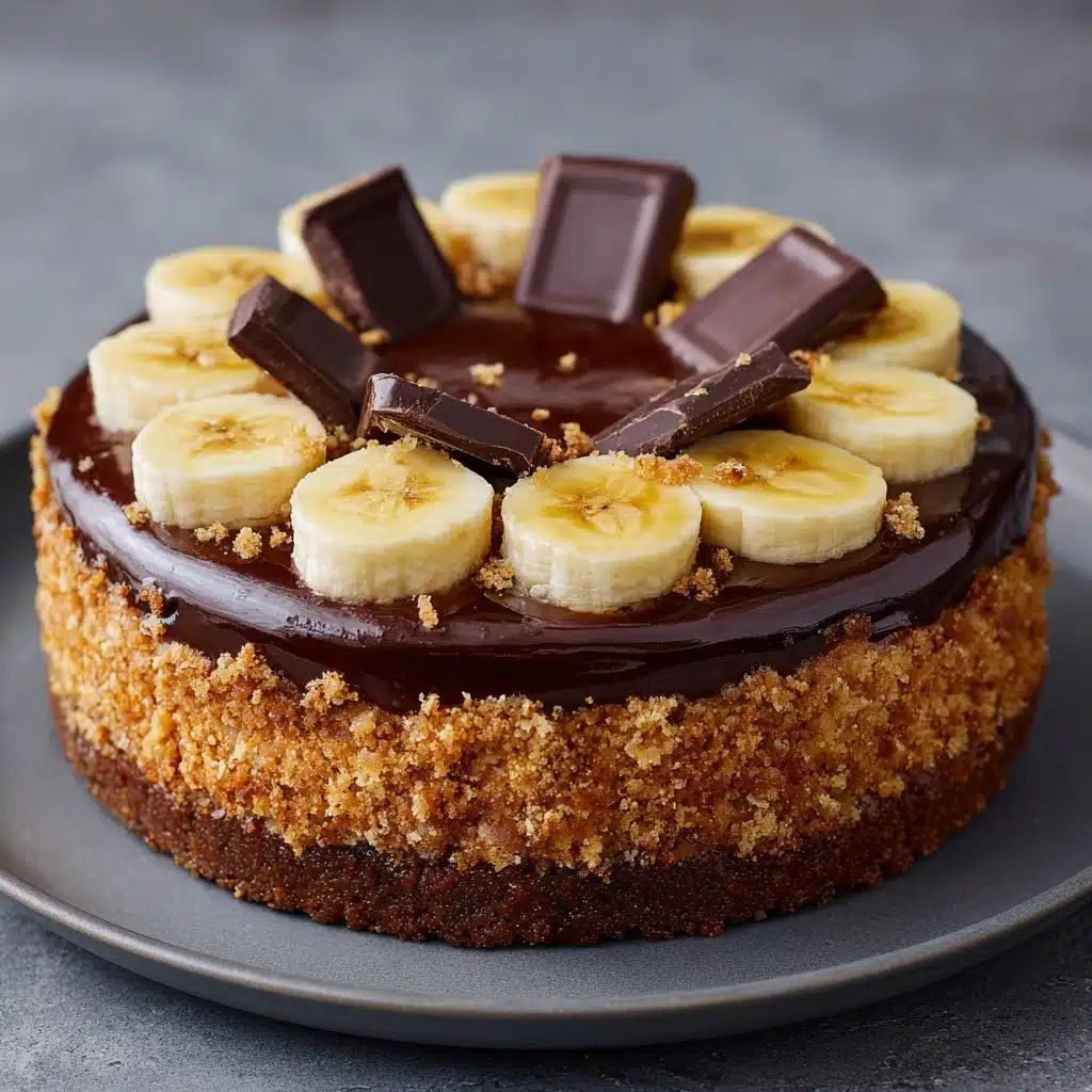 Banana and Chocolate Delight Cake Recipe - Recipe Image