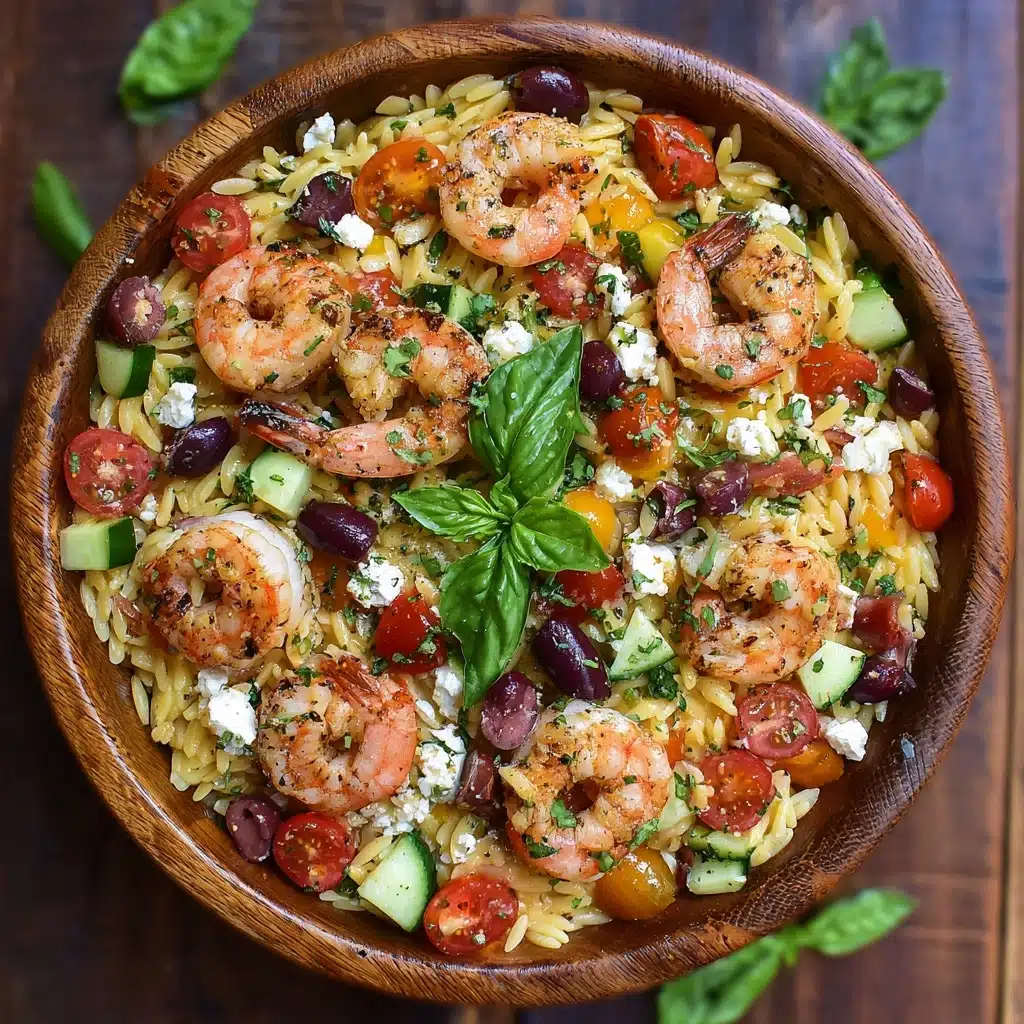 Shrimp Orzo Feta Recipe - Recipe Image