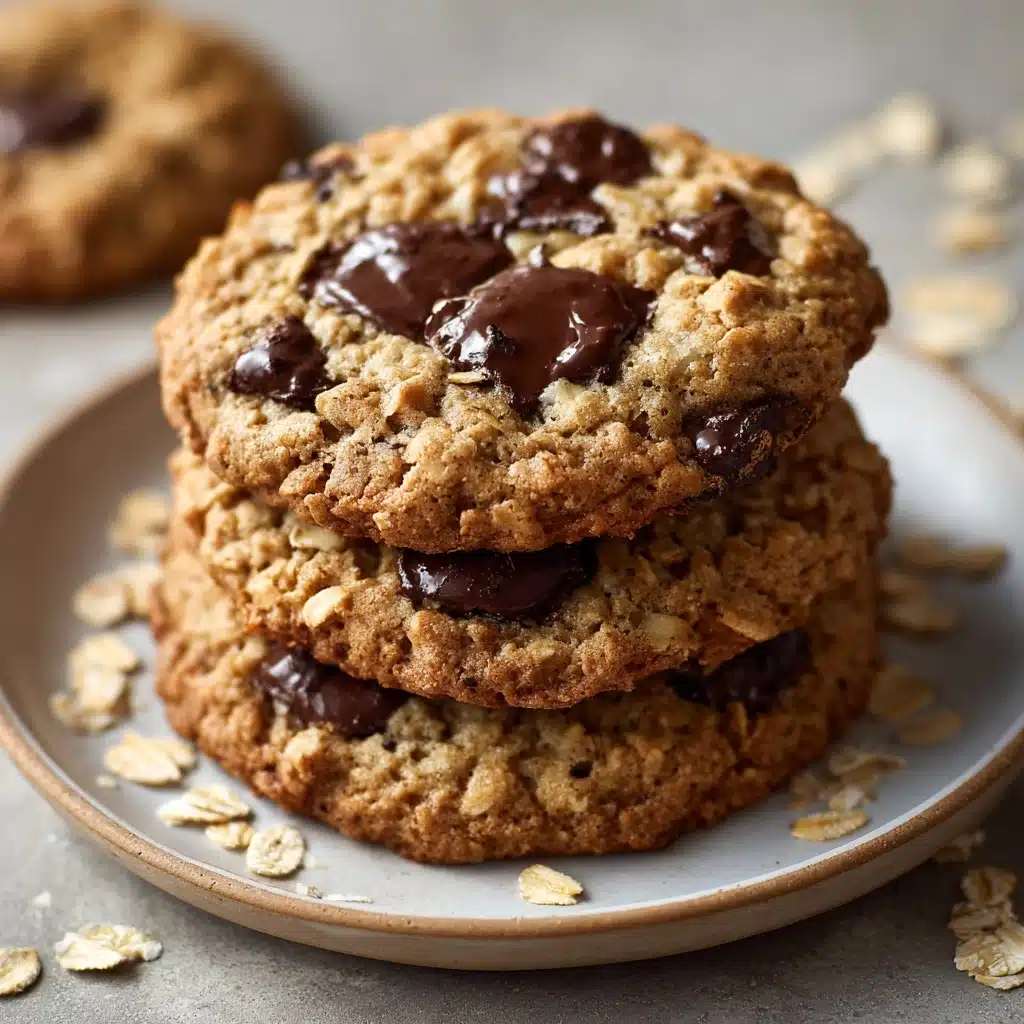 Brown Butter Oatmeal Chocolate Chip Cookies Recipe - Recipe Image