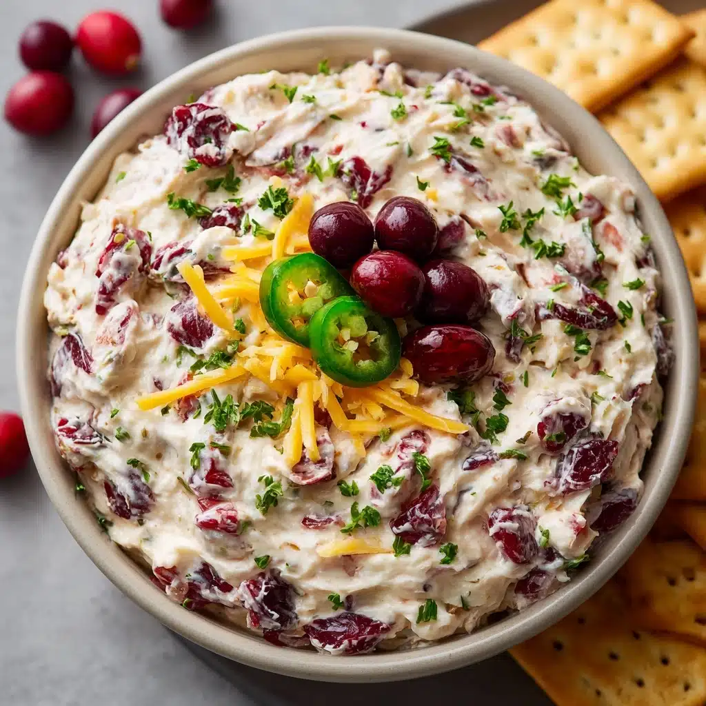 Holiday Cranberry Jalapeño Cream Cheese Dip Recipe - Recipe Image