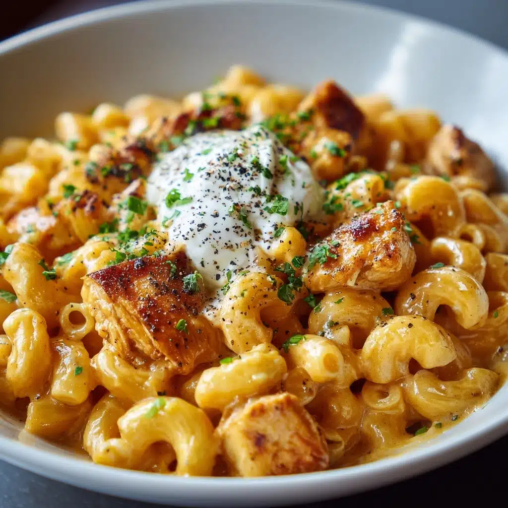Cheesy Chicken Pasta Recipe - Recipe Image
