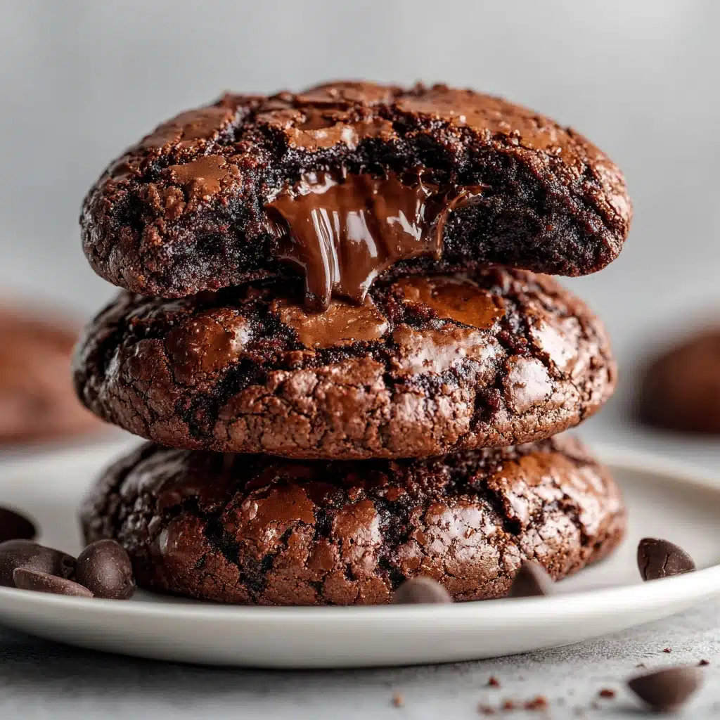 Fudgy Chocolate Brownie Cookies Recipe