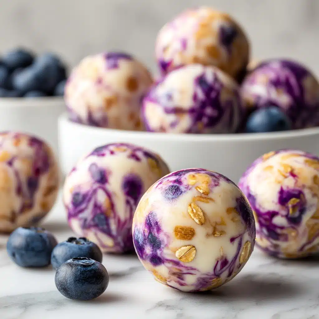 Blueberry Cheesecake Protein Bites Recipe