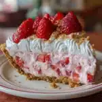 No-Bake Strawberry Crunch Cheesecake Recipe