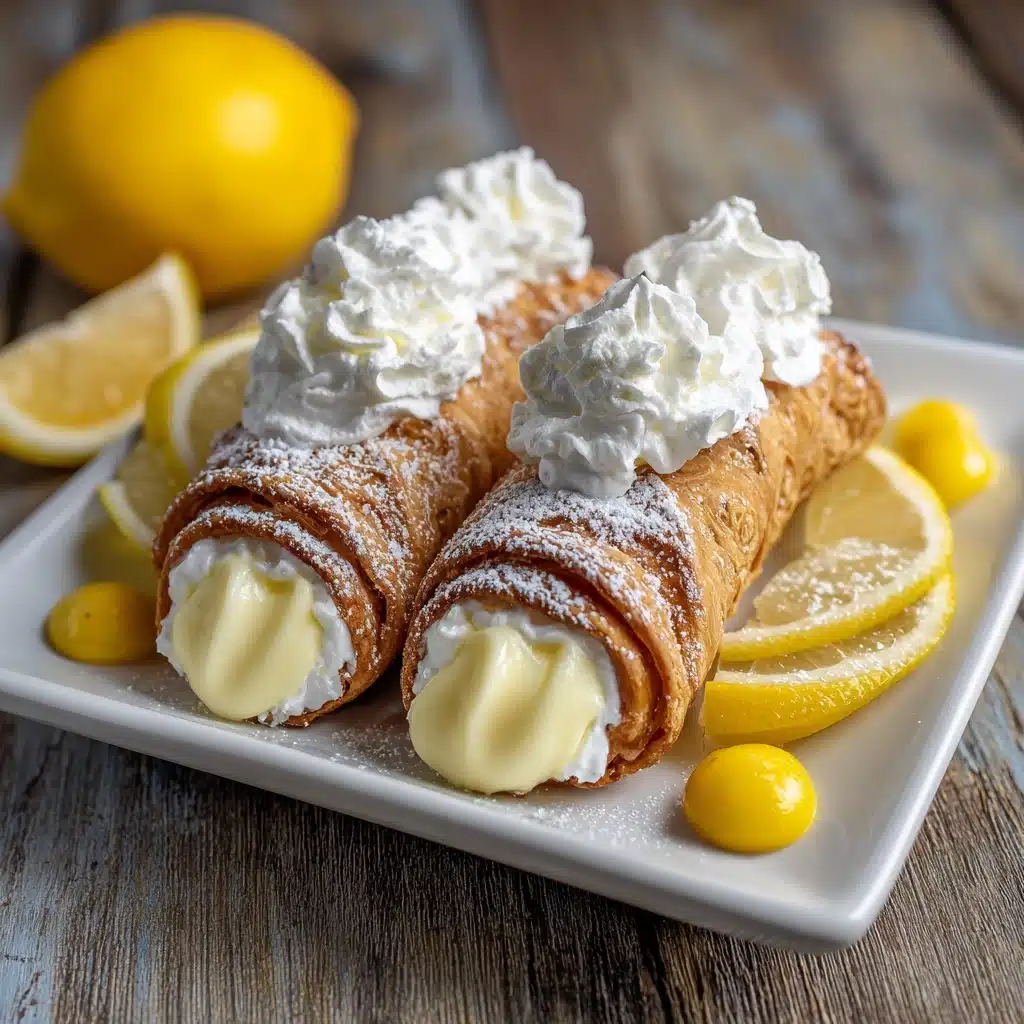 Lemon Meringue Pie Cannolis Recipe