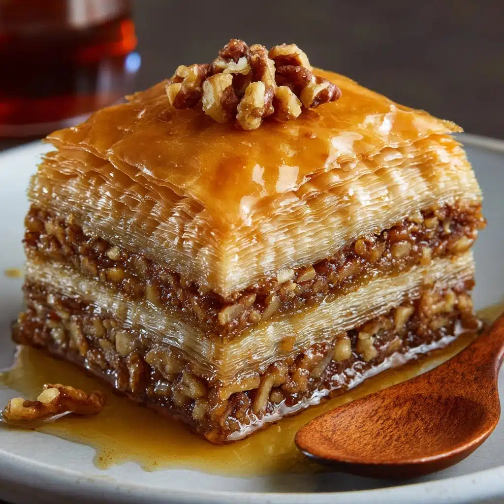 Homemade Baklava Recipe - Recipe Image