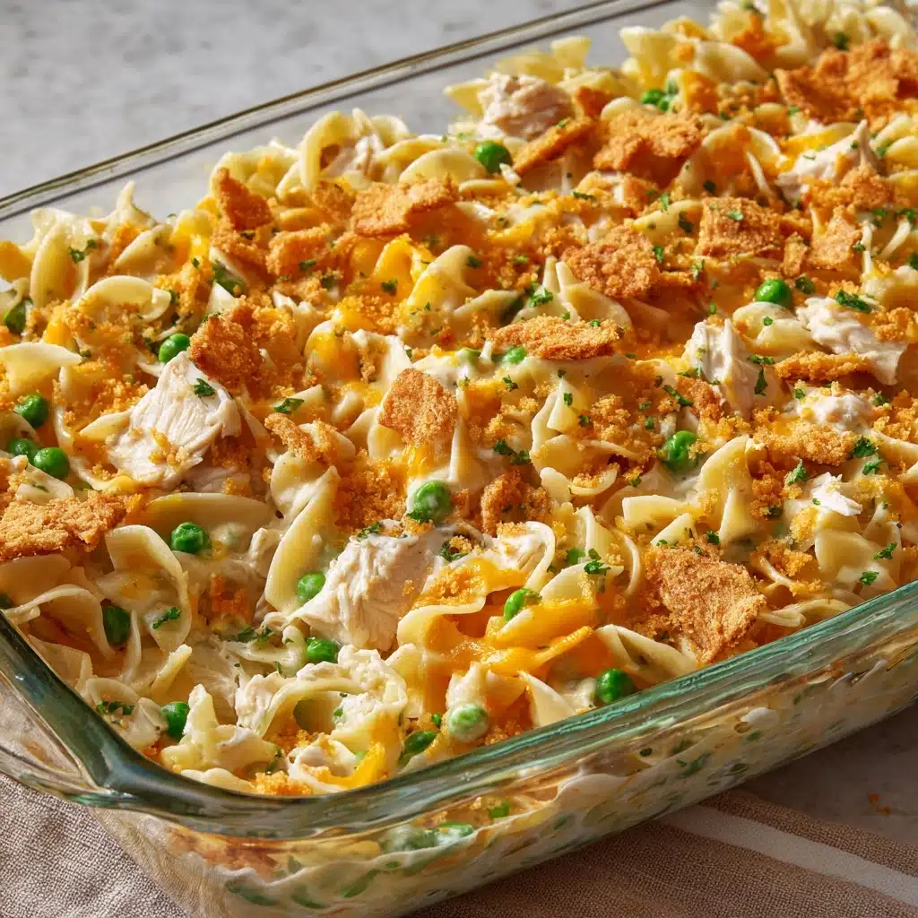 Easy Chicken Noodle Casserole Recipe - Recipe Image
