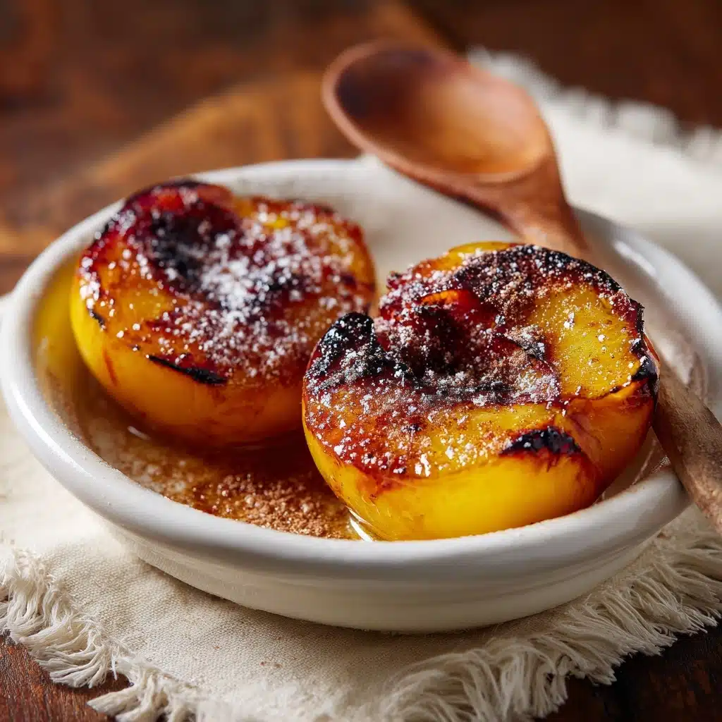 Cinnamon Sugar Baked Peaches Recipe - Recipe Image