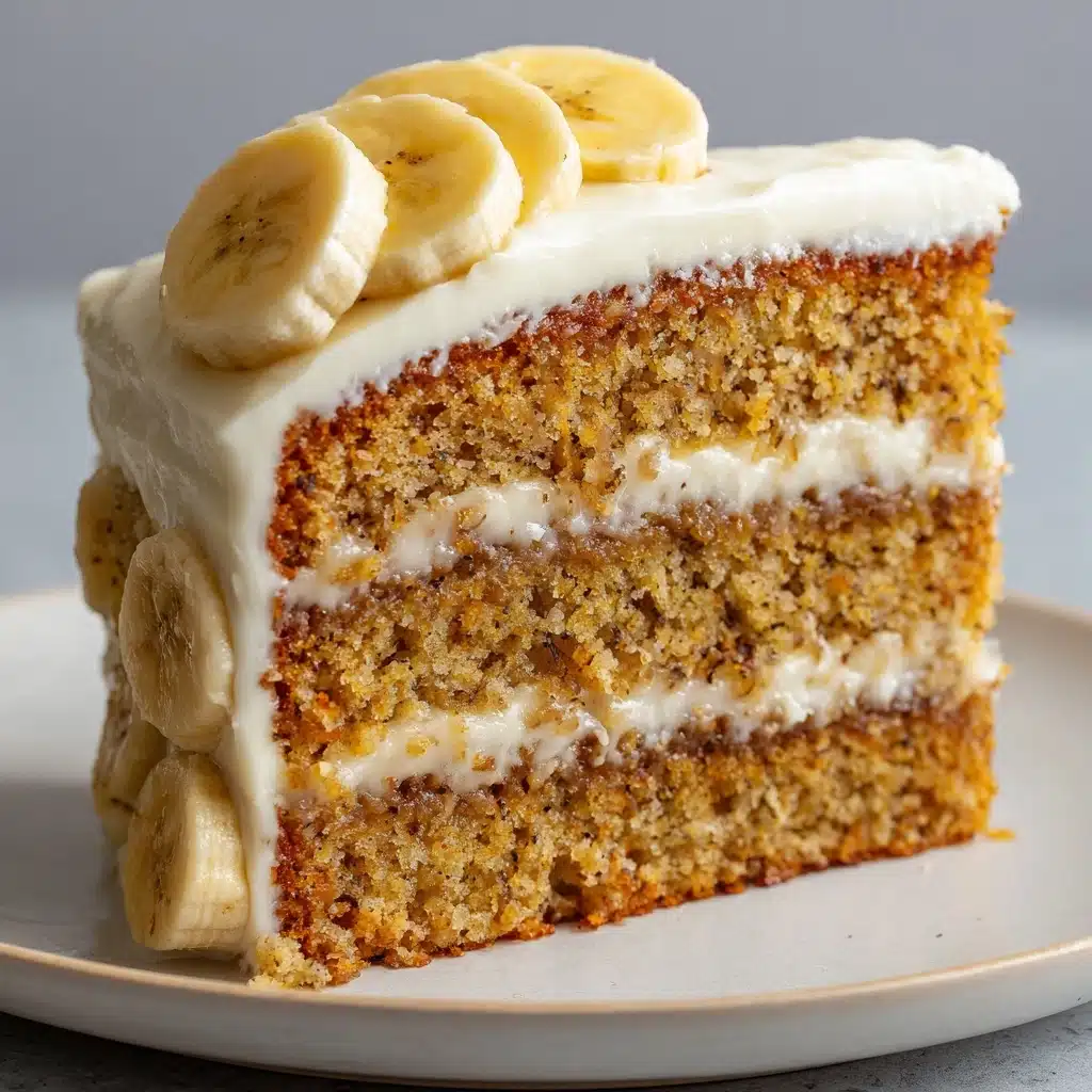 Banana Bread Cake with Cream Cheese Frosting Recipe - Recipe Image