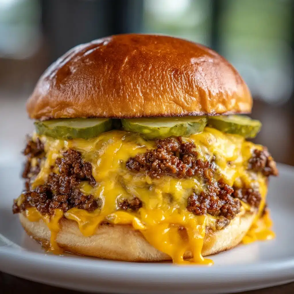 Crock Pot Cheeseburgers Recipe