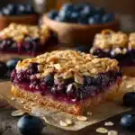 Blueberry Oatmeal Breakfast Bars Recipe
