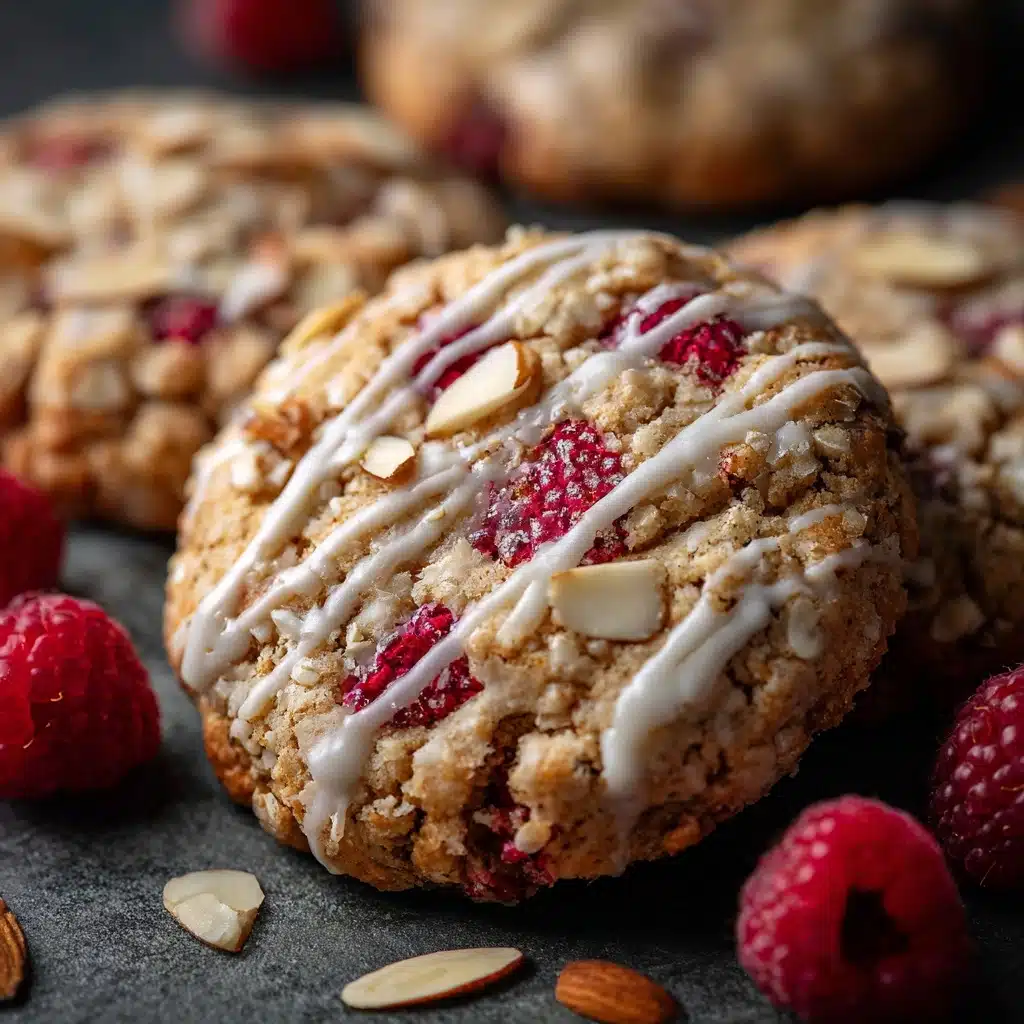 Raspberry Almond Cookies Recipe - Recipe Image