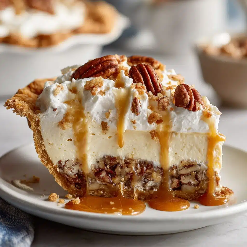 Caramel Pecan Delight Pie Recipe - Recipe Image